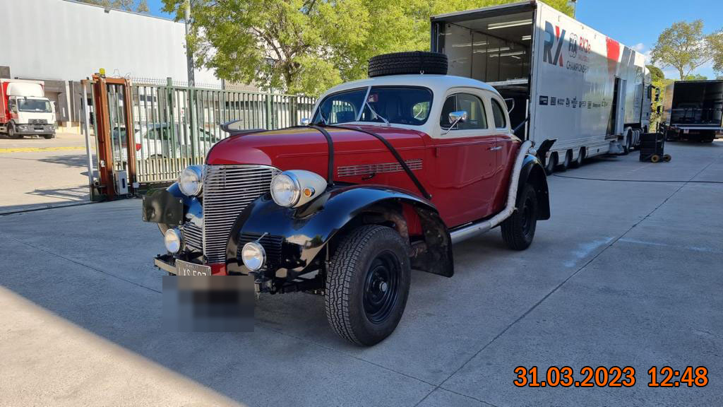 Chevrolet Master De Luxe Coupé de 1937 estudiado por Carricoche