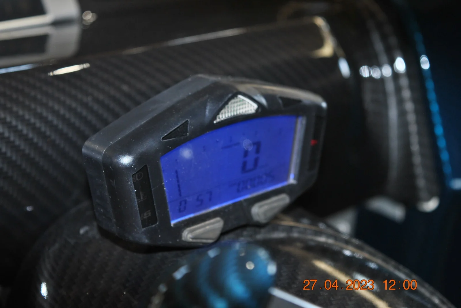 Pantalla de instrumentación digital compacta del Espera Sbarro GTR